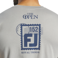 T-shirt imprimé timbre-poste FJ pour la 152e édition de l'Open Championship