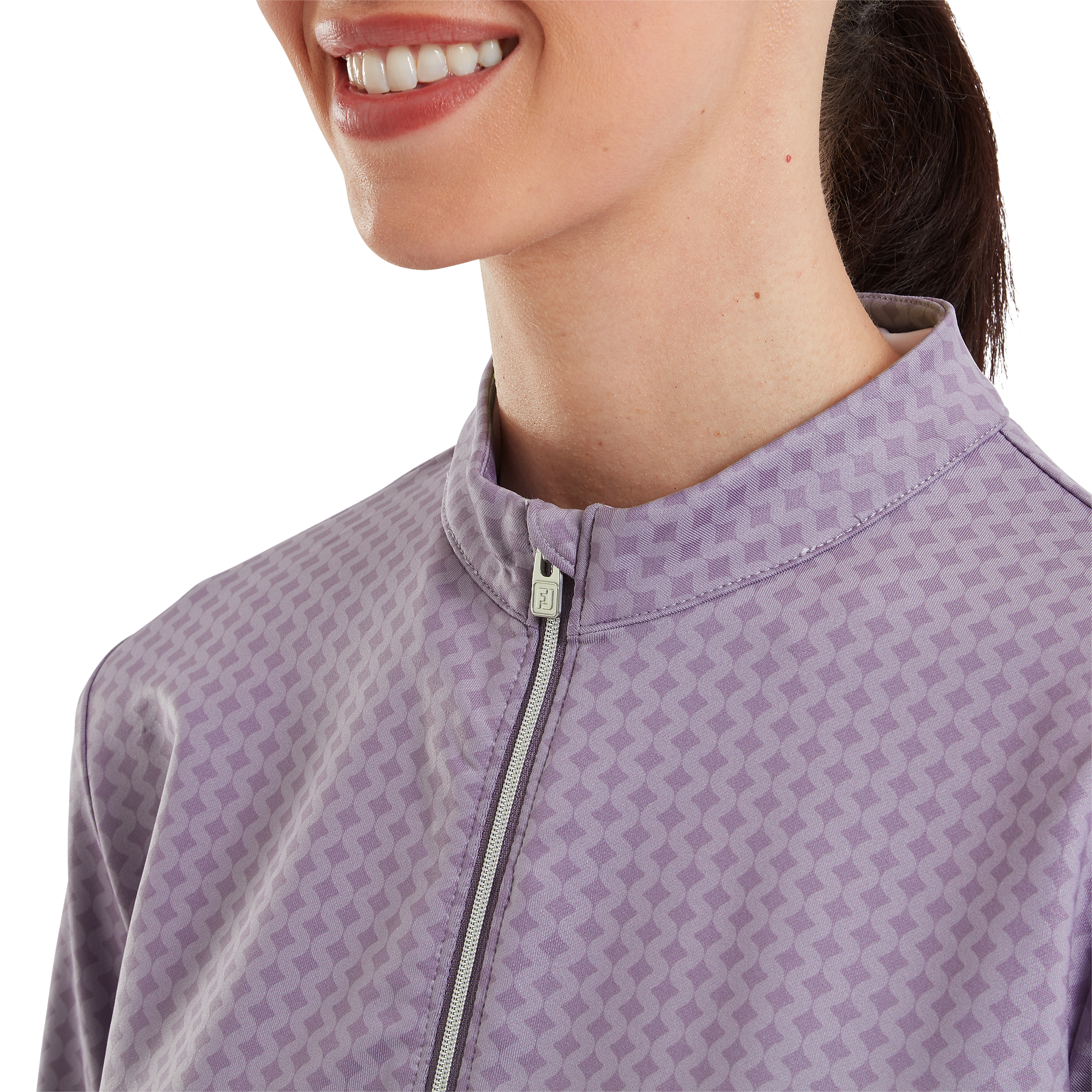 Print Full Zip Midlayer