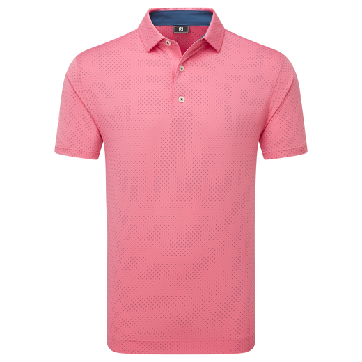 Stretch Lisle Dot Print