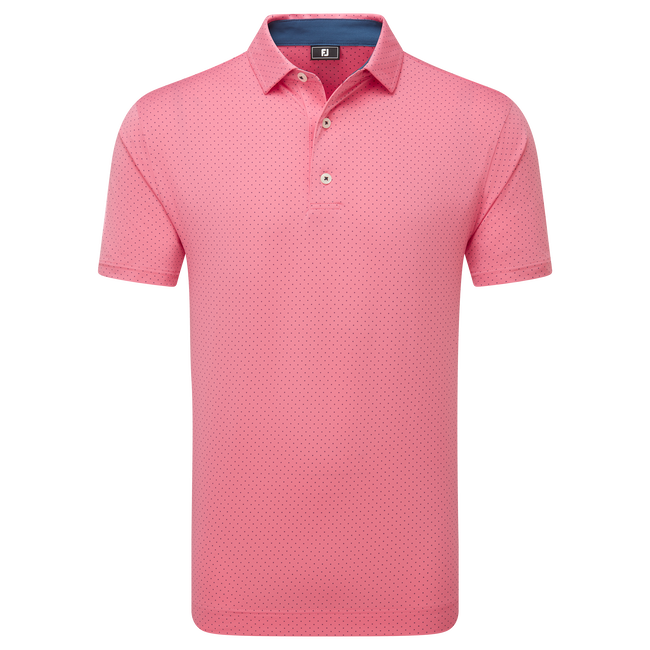 Stretch Lisle Dot Print