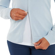Pullover drirelease Full-Zip doublé Femme
