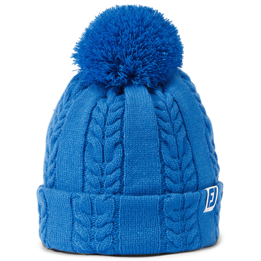 Women's Cable Knit Bobble Hat