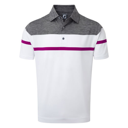 Stretch Lisle with Spacedye Yoke