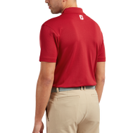 Stretch Pique Solid Knit Collar