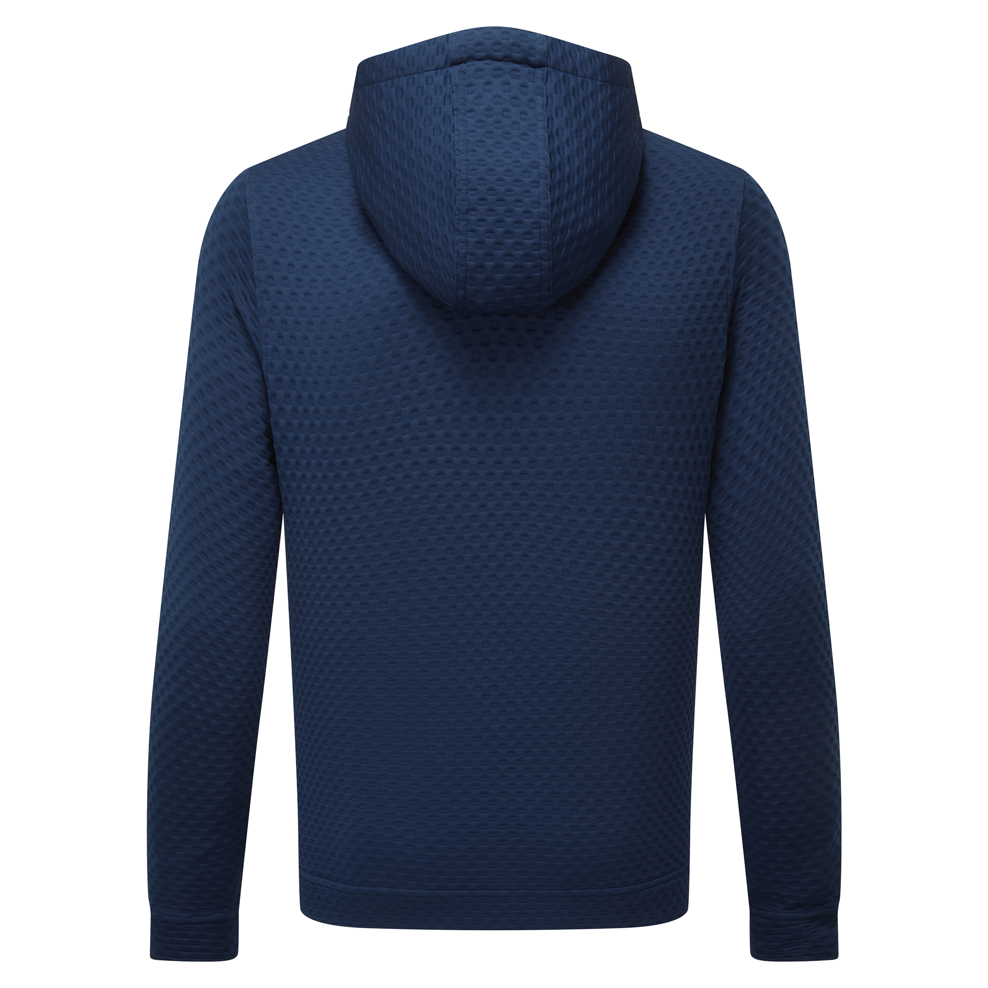 Textured Knit Hoodie