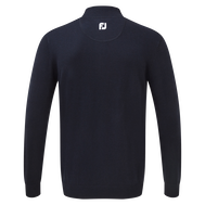 Wool Blend Half-Zip Pullover