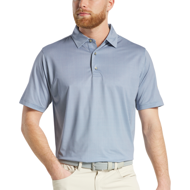 152nd Open Championship Octagon Print Lisle Shirt