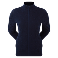 Full-Zip Lined Pullover