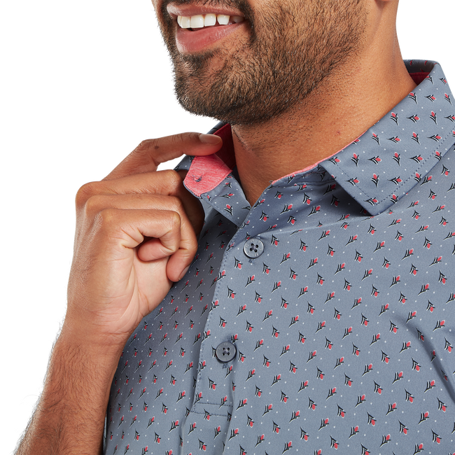 Flower Bud Foulard Lisle