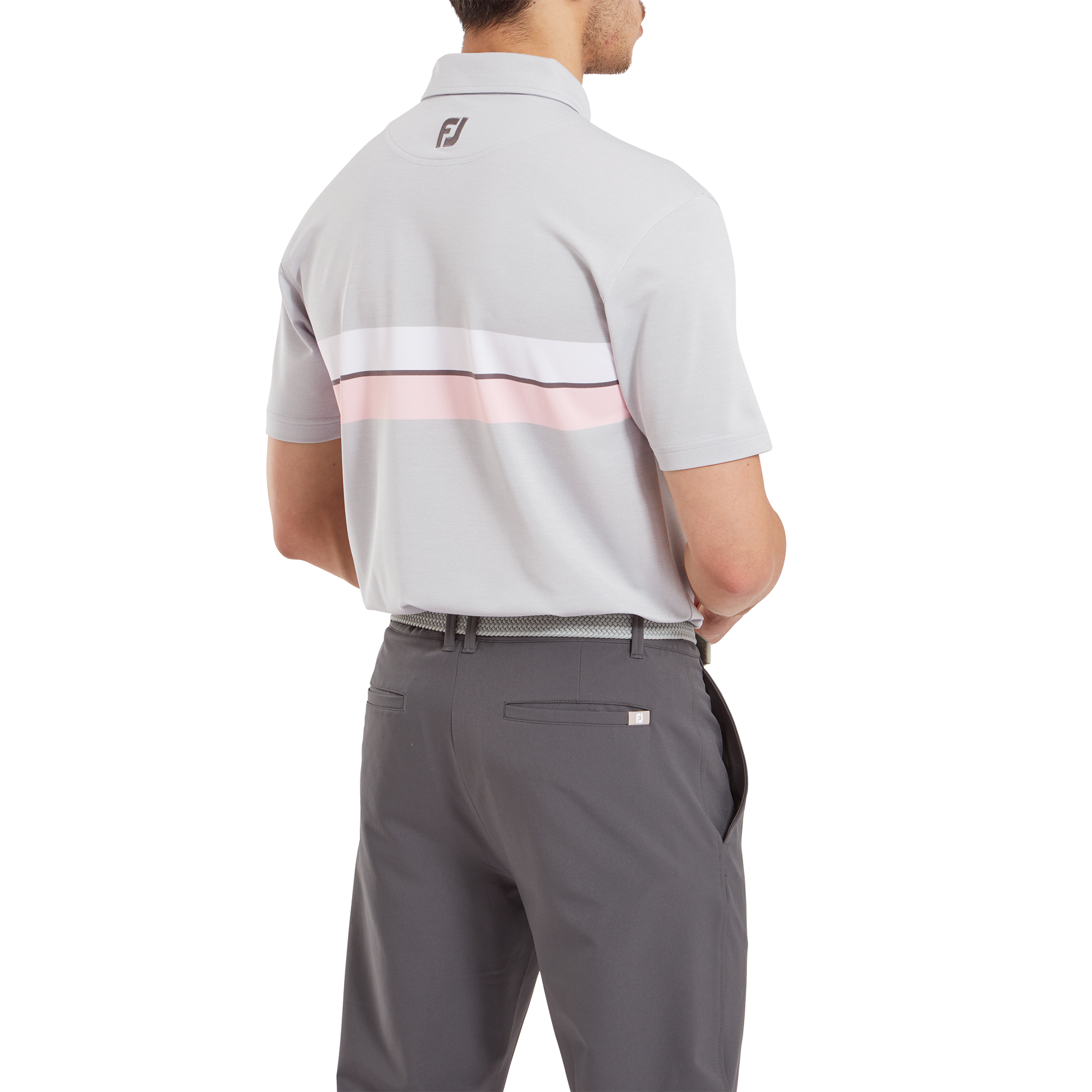 Doppel-Bruststreifen Piqu&eacute;