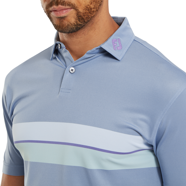 Double Chest Band Pique