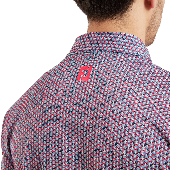 Scallop Shell Foulard Lisle