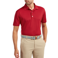 Stretch Pique Solid Knit Collar