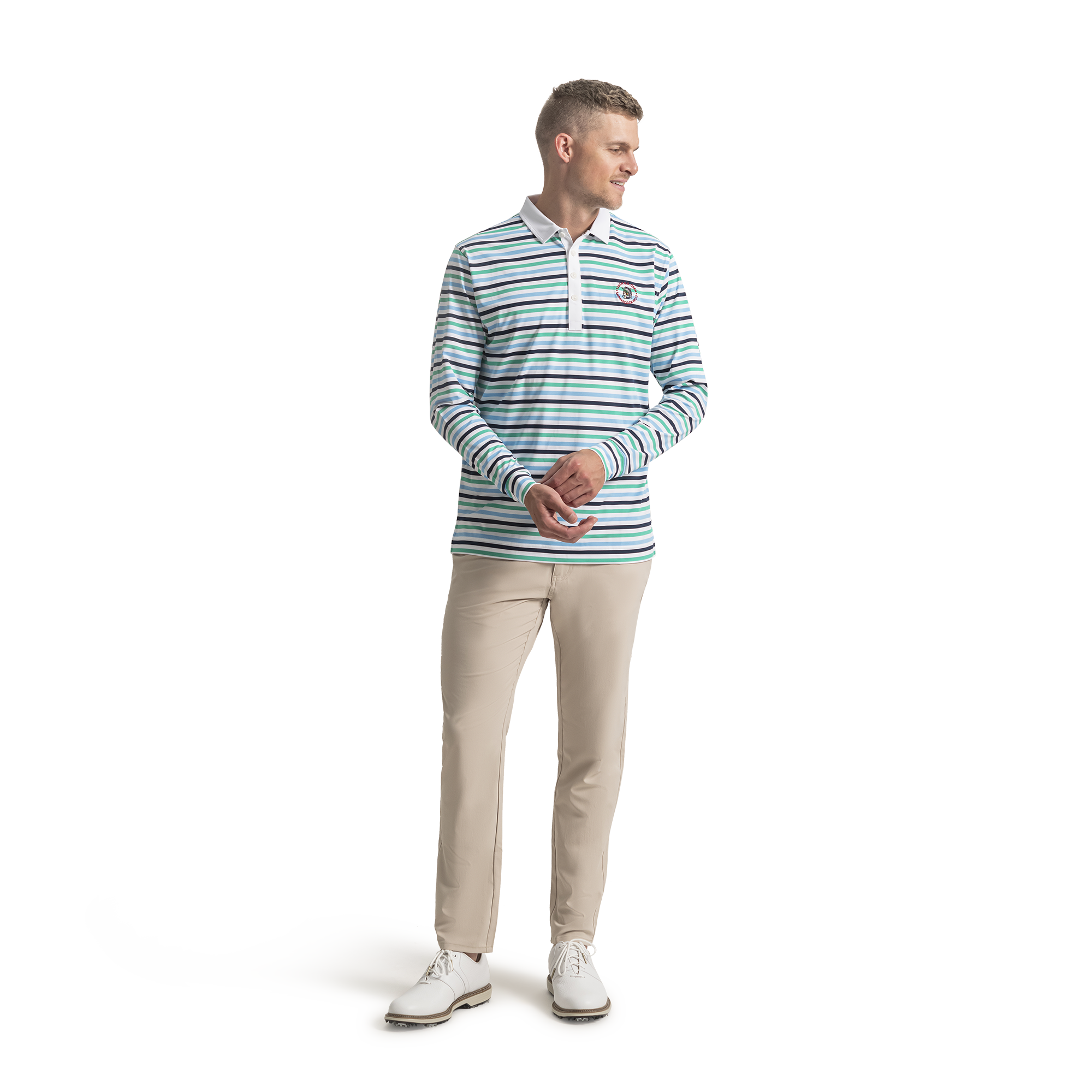 2026 U.S. Open Cabana Stripe Polo