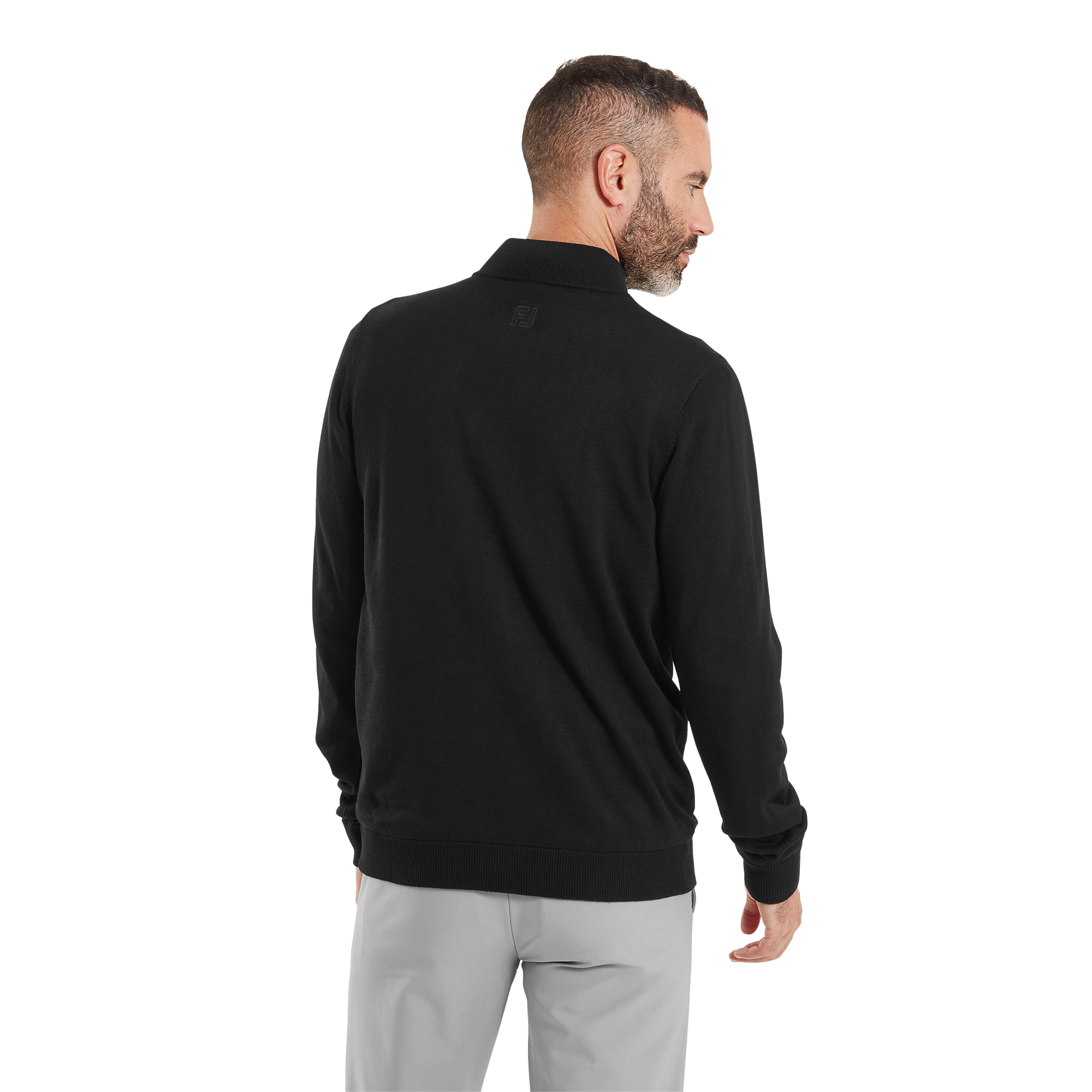 drirelease&reg; 1/4 Zip Lined Sweater