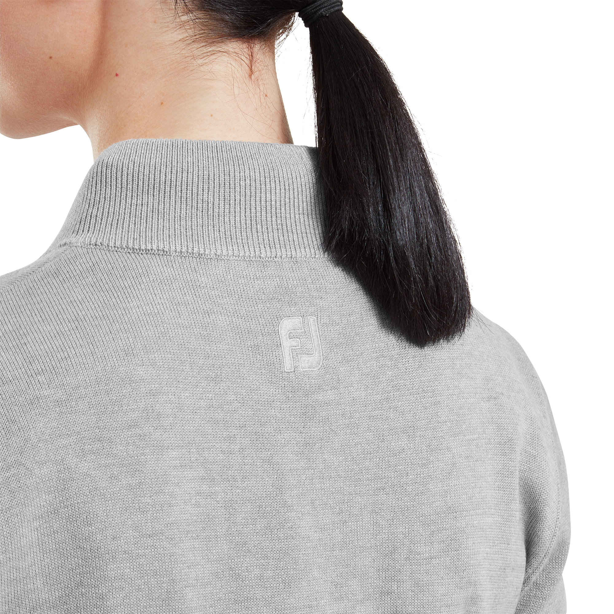 Pullover drirelease Full-Zip doubl&eacute; Femme