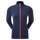 Full-Zip Lightweight Tonal Stripe Midlayer