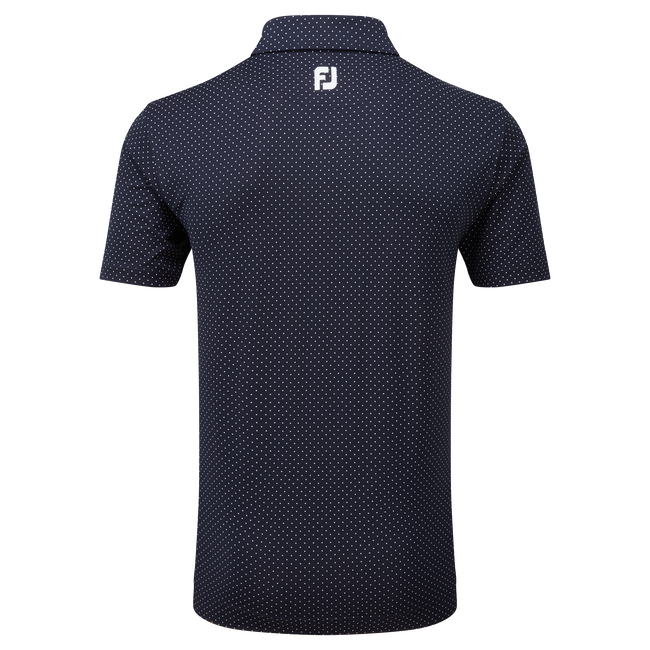 Stretch Lisle Dot Print