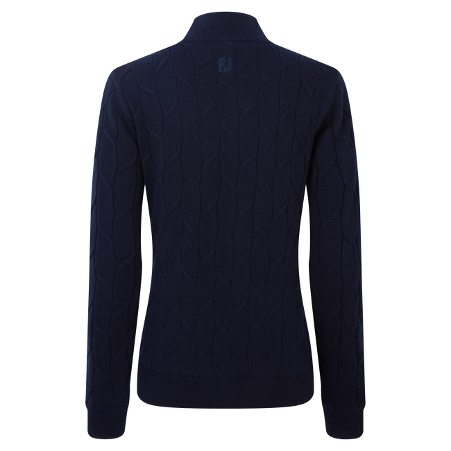 Full-Zip Lined Pullover