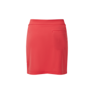 Skort with Gingham Trim