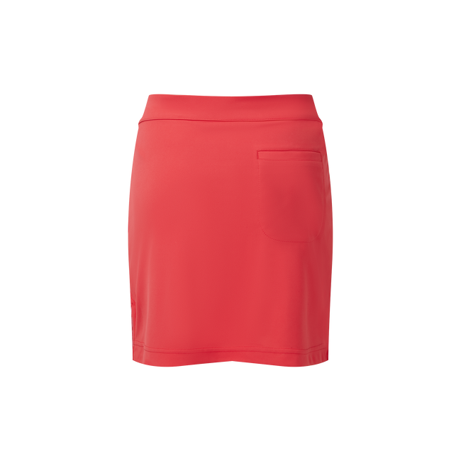 Skort with Gingham Trim