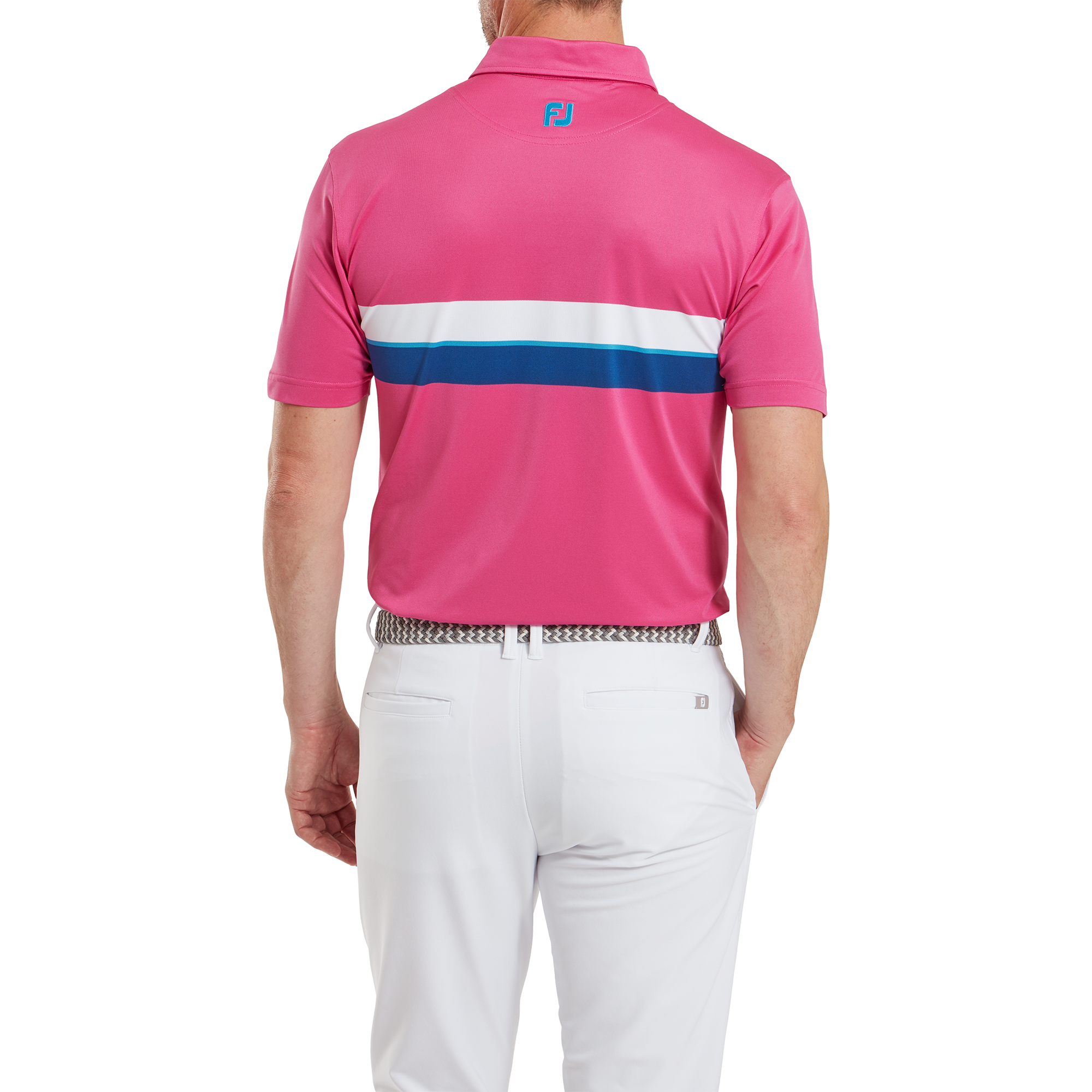 Doppel-Bruststreifen Piqu&eacute;