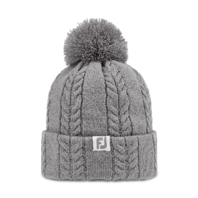 Women's Cable Knit Bobble