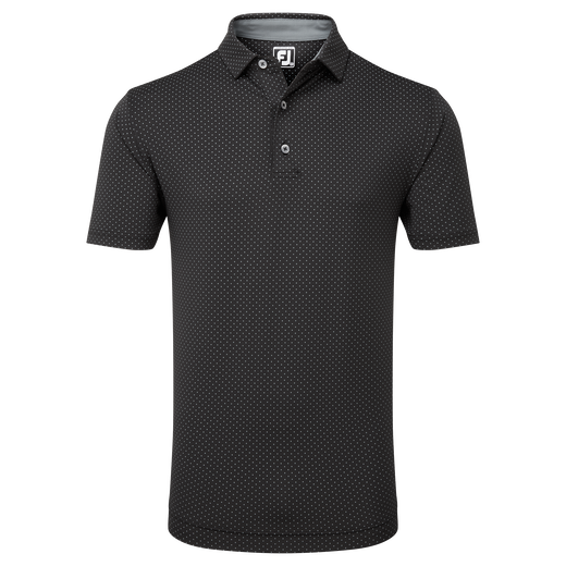Stretch Lisle Dot Print