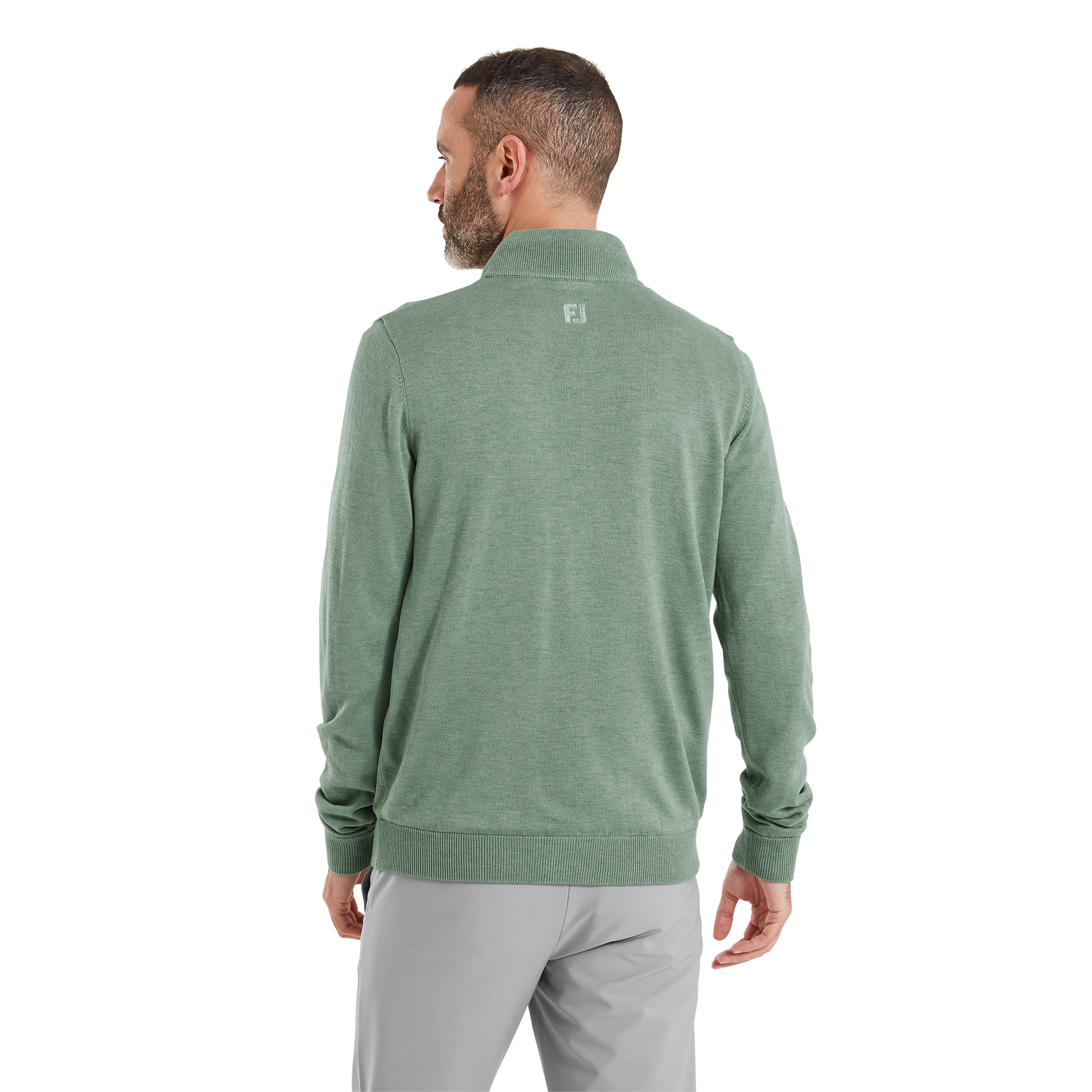 drirelease&reg; 1/4 Zip Lined Sweater