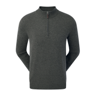 Wool Blend Half-Zip Pullover