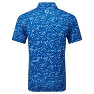 Golf Course Doodle Pique