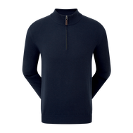 Wool Blend Half-Zip Pullover