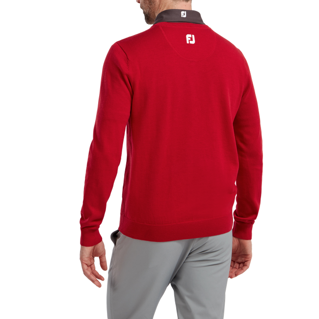 Wool Blend V-Neck Pullover