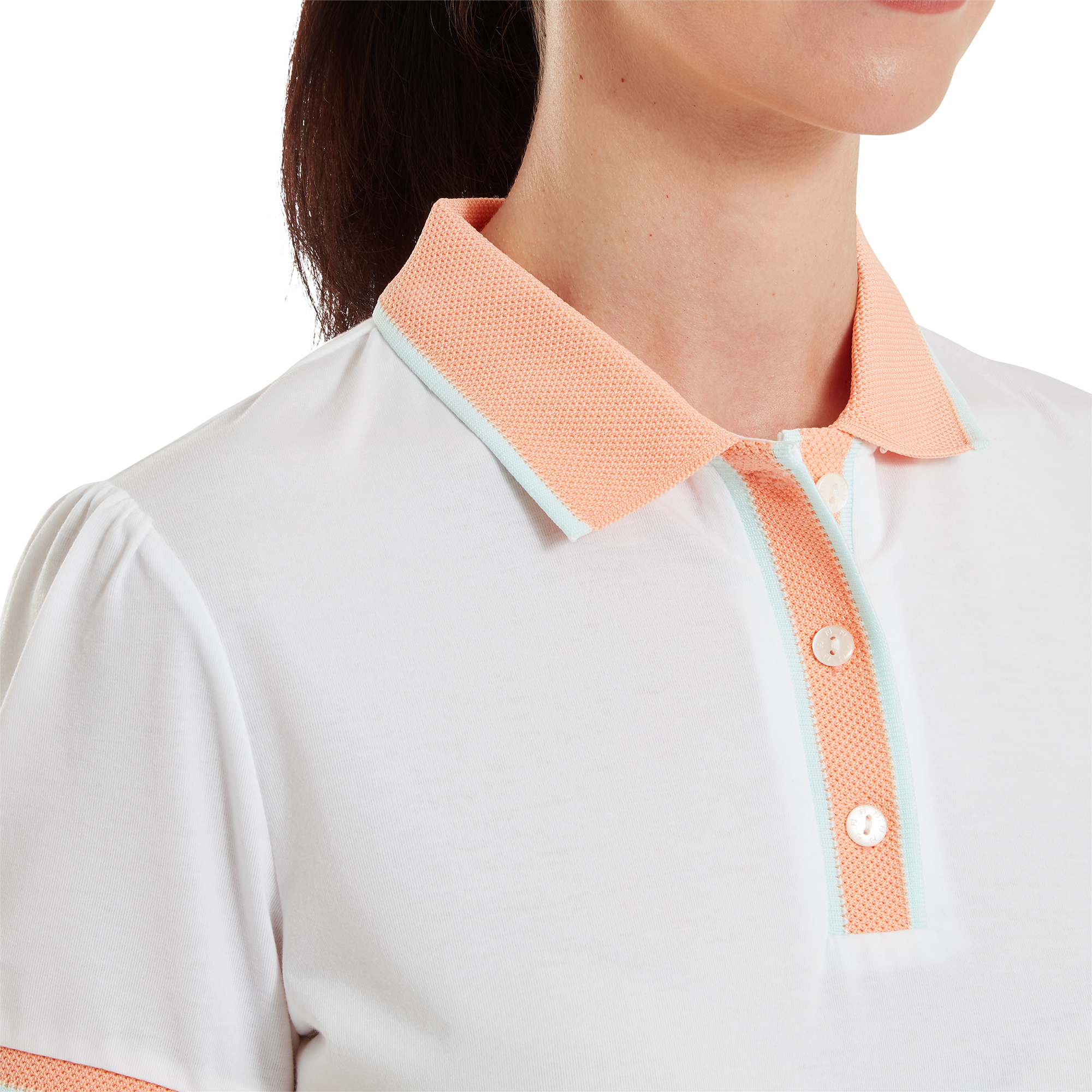 Cap Sleeve Polo