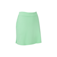 Skort with Gingham Trim