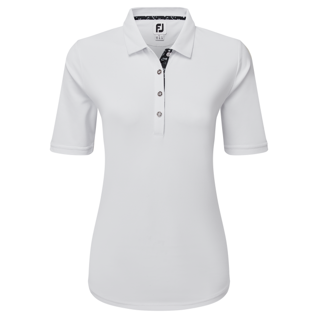 Half-Sleeve Solid Pique