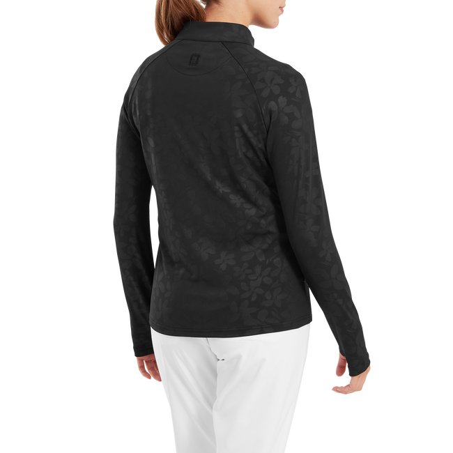 Floral Embossed Midlayer