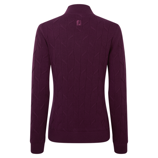 Full-Zip Lined Pullover