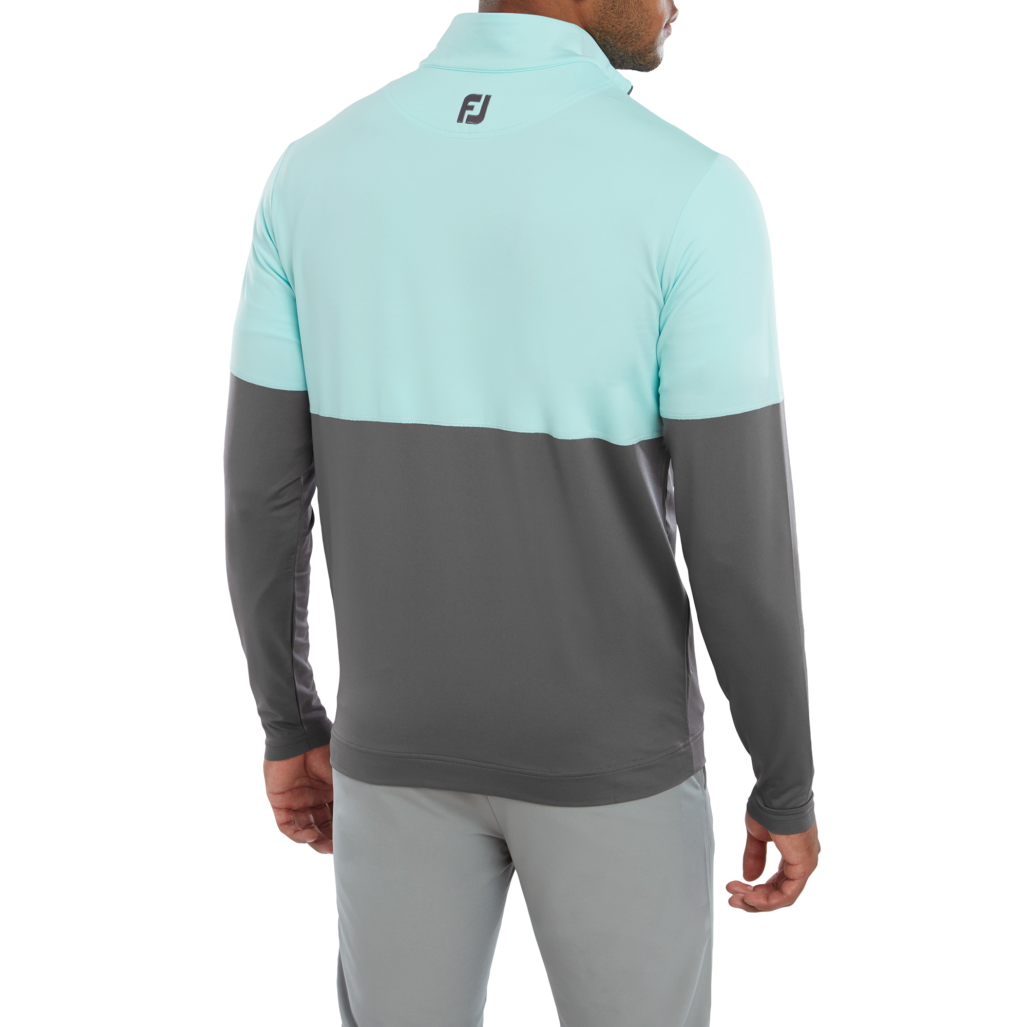 Pullover avec blocs de couleurs