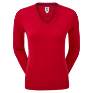 Wool Blend V-Neck Pullover