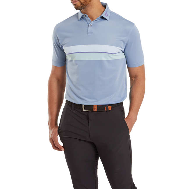 Double Chest Band Pique