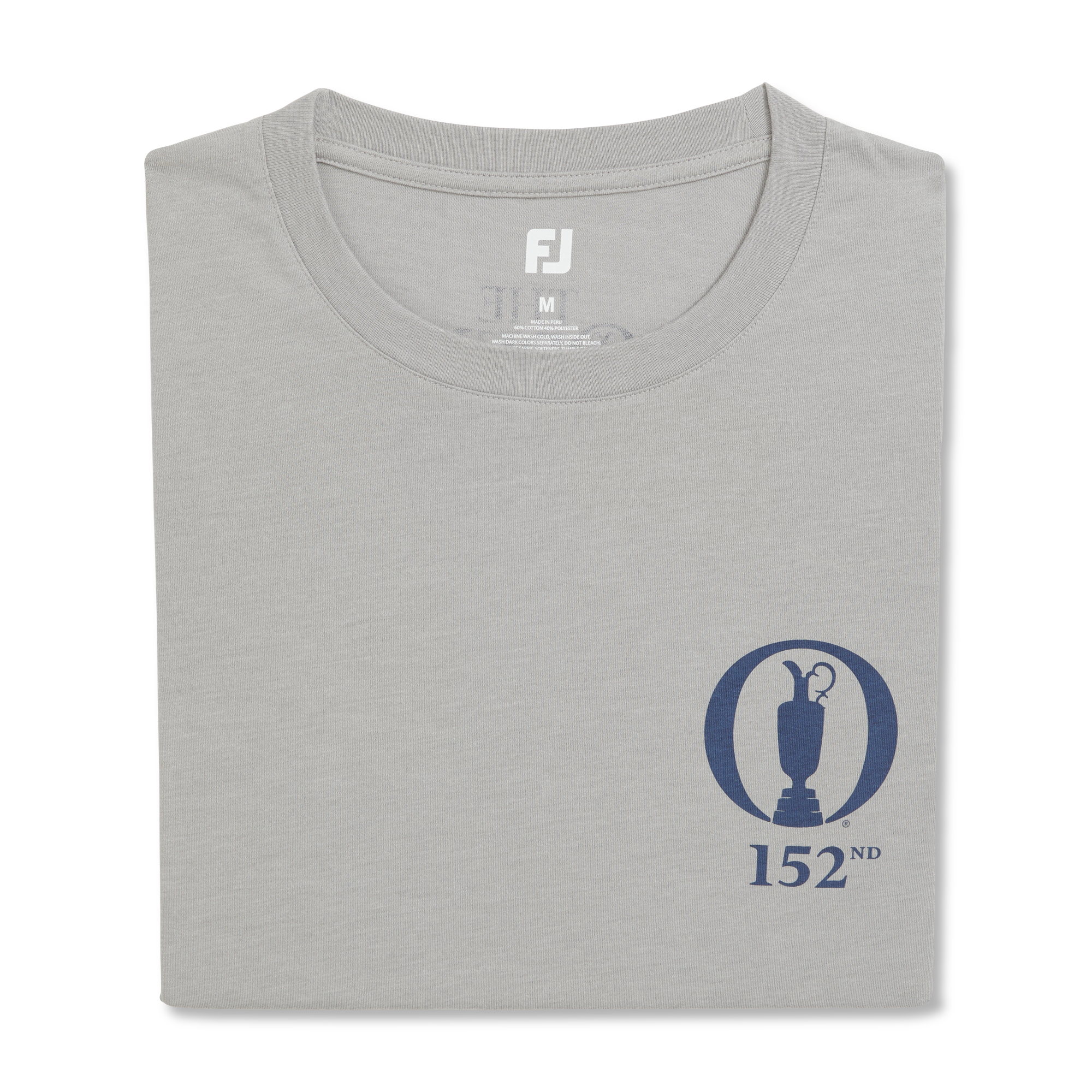 T-shirt imprim&eacute; timbre-poste FJ pour la 152e &eacute;dition de l'Open Championship
