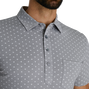 Polo imprim&eacute; diamant Todd Snyder