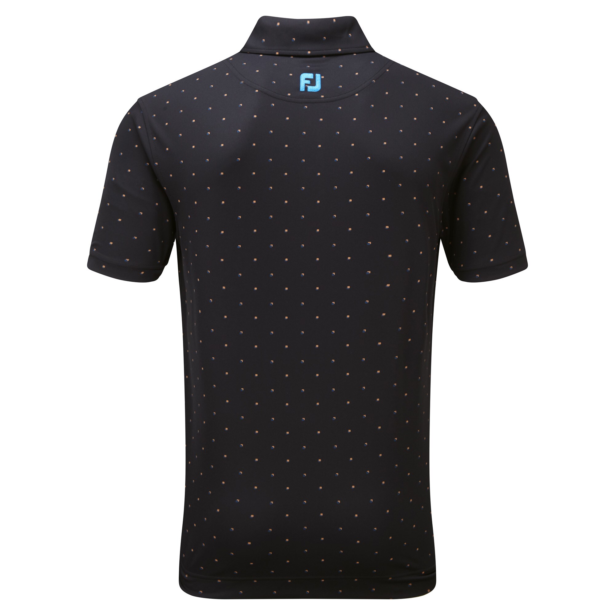 Smooth Piqu&eacute; Imprim&eacute; Carr&eacute;s