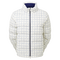 Offwhite / Marinbl&aring; rutig