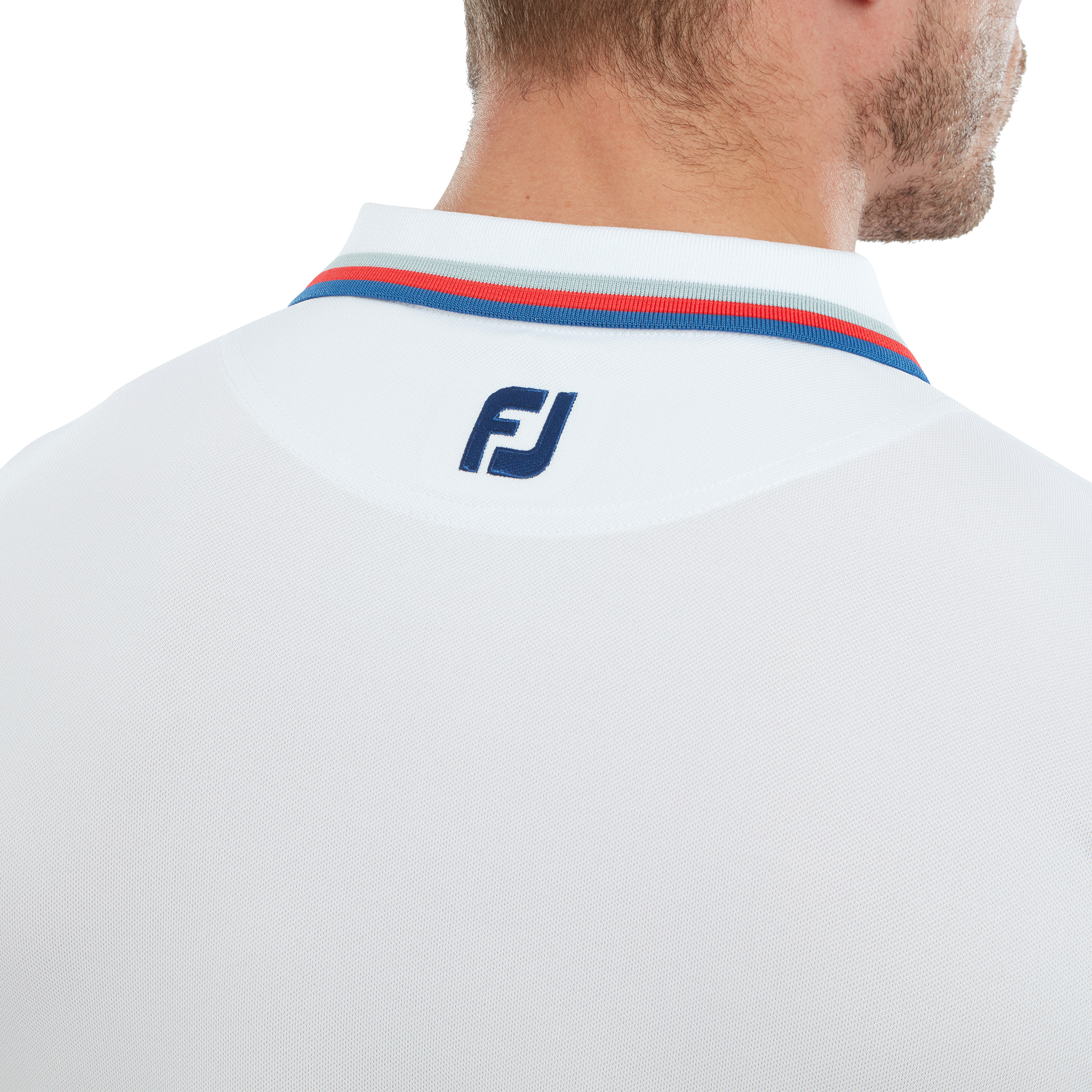 Solid Polo med Trim Pique