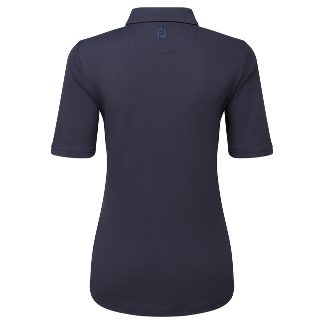 Half-Sleeve Solid Pique