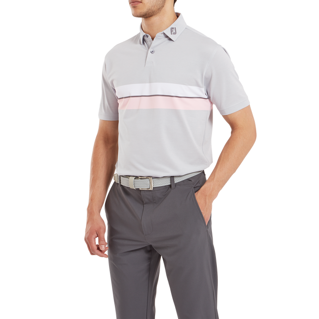 Double Chest Band Pique