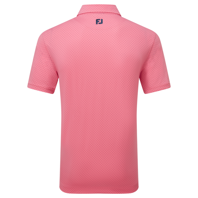 Stretch Lisle Dot Print