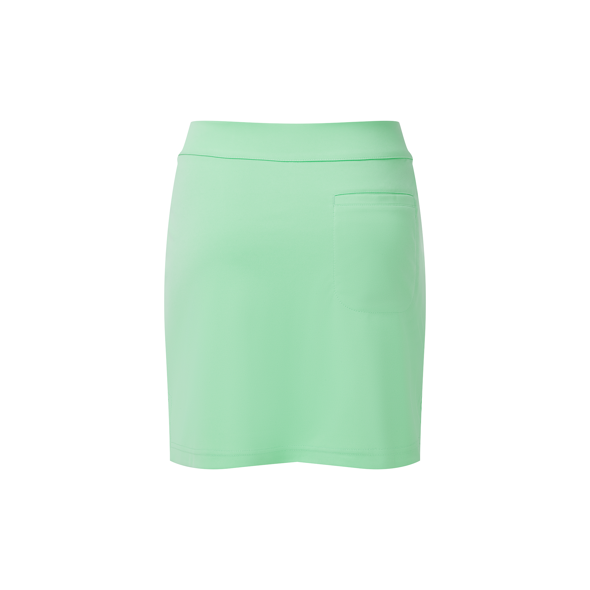 Skort with Gingham Trim